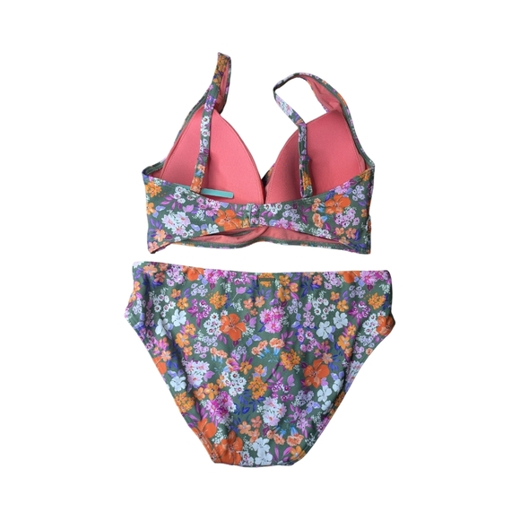 Sea level NWT 10/12 Bikini - Parkland - Crossfront Bikini Top & Mid Rise Bottom - Picture 8 of 10